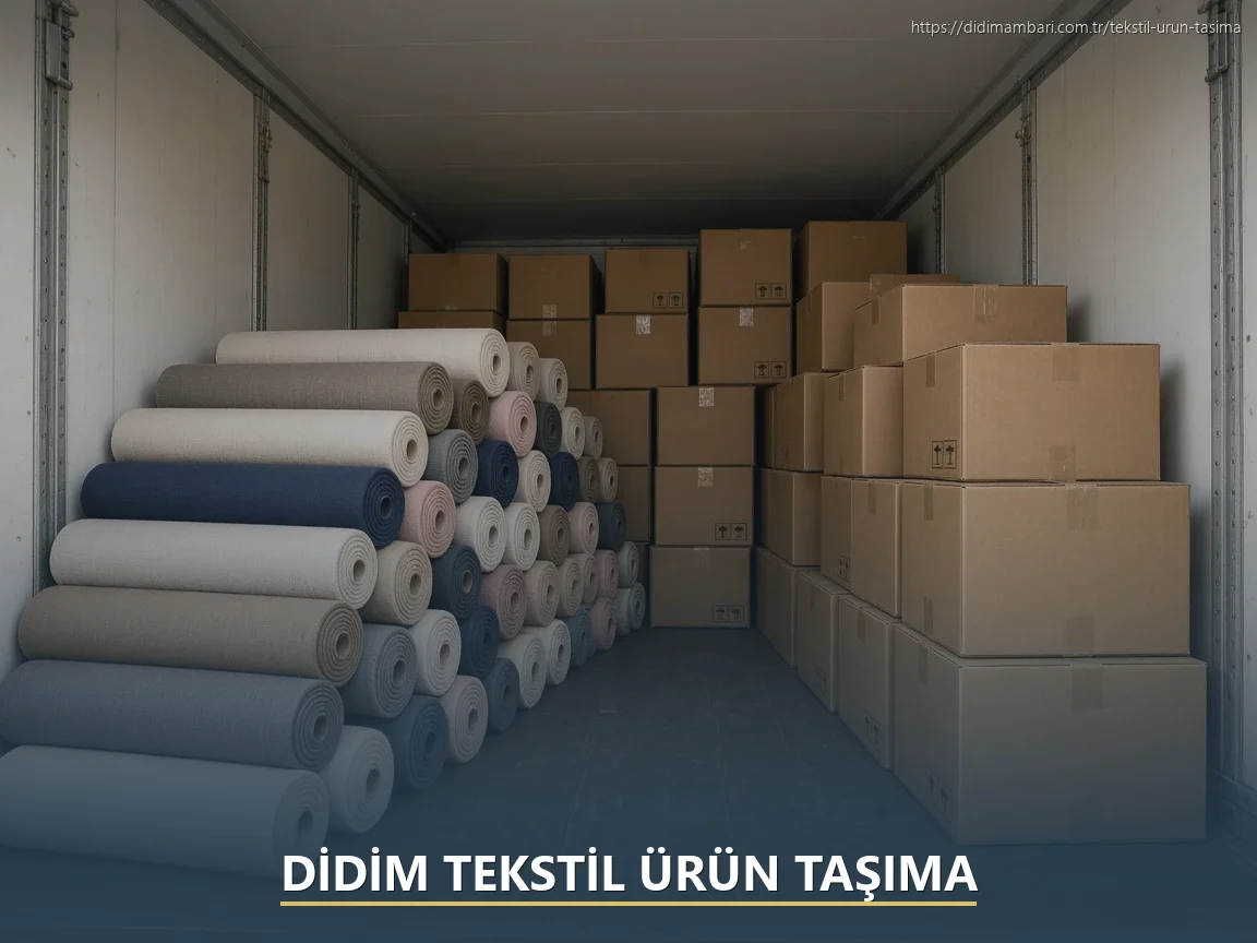 Didim Tekstil Ürün Taşıma